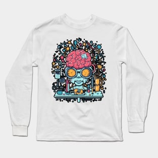 Think Is Not Illegal Yet With Brain Art Long Sleeve T-Shirt